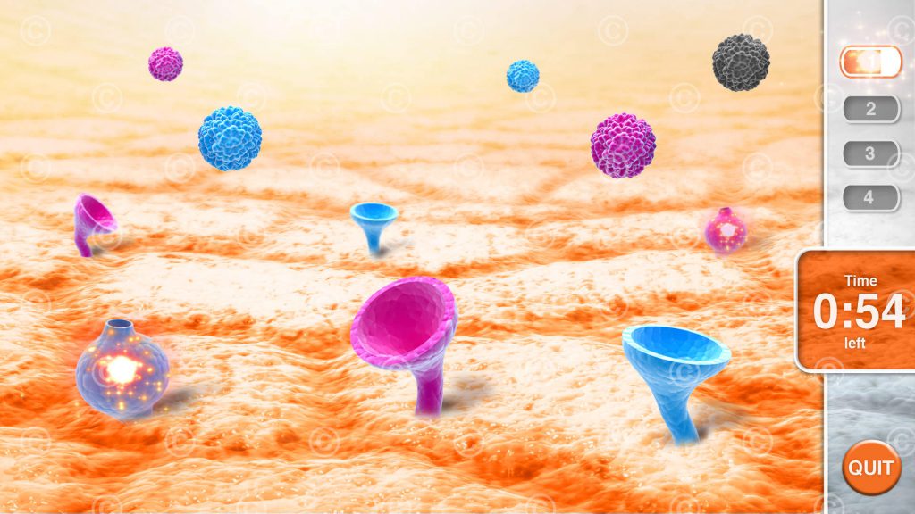 Messespiel Rezeptoren