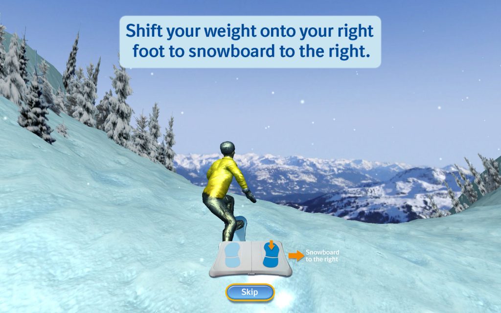Balance board application