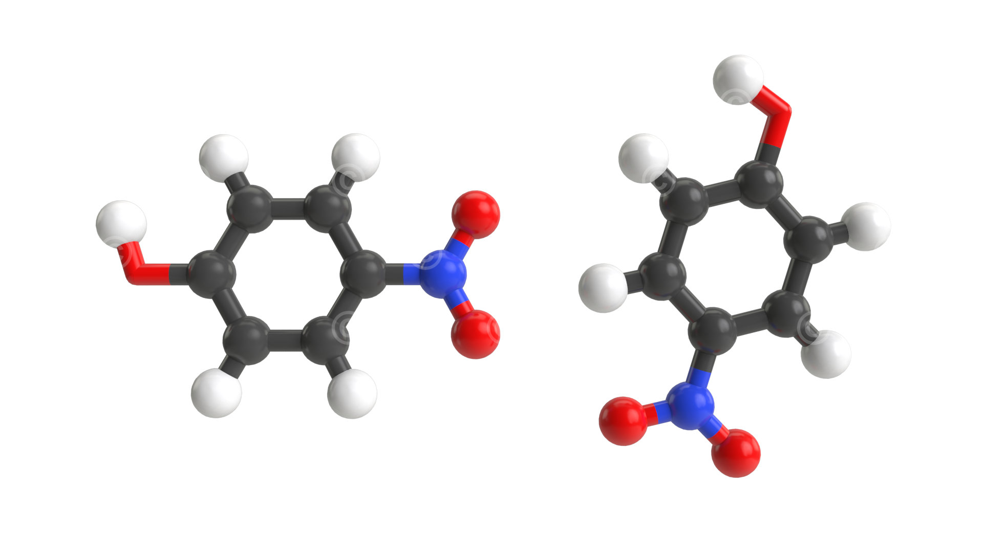 molecule nitrophenol