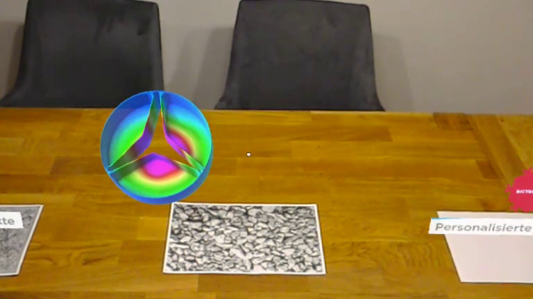 hololens - printing of an artificial aortic valve