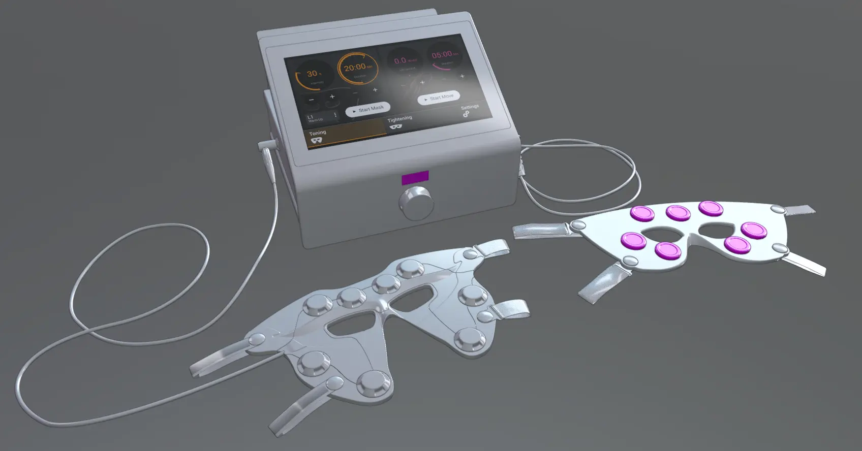 Screenshot 3D Modell Medizingerät