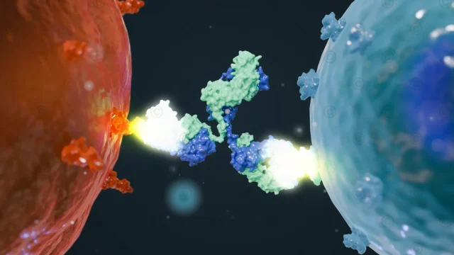 bispezifischer-antikoerper-verbindet-CD3-T-Zelle-mit-BCMA-myelomze