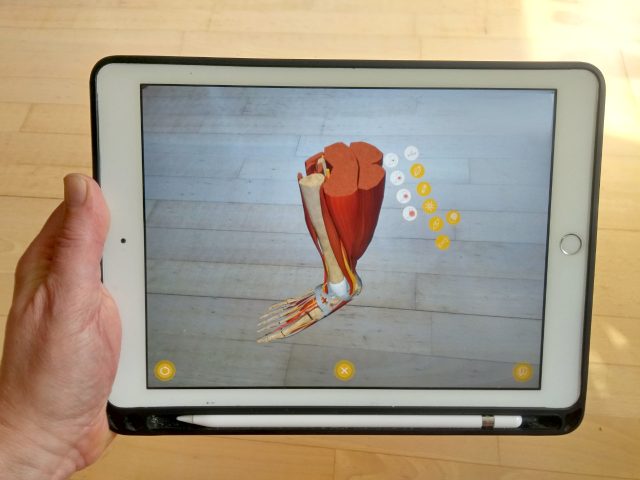 Augmented Reality App mit Navigation - Foto iPad